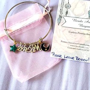 Bangle charm bracelet